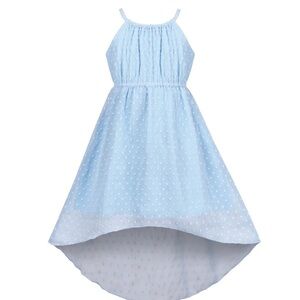 Girls light  Blue Kids Dress- size 6